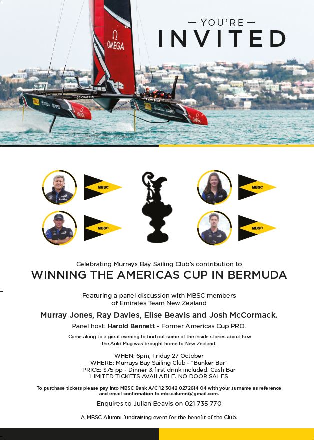 America's Cup Winners To Share Their Secrets 